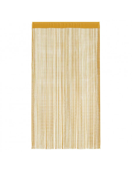 Tende a Filo 2 pz Oro 140x250 cm