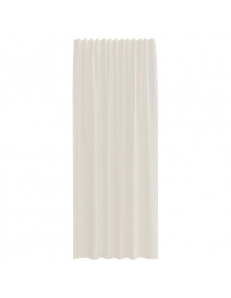 Tende in Voile con Linguetta 2 pz Crema