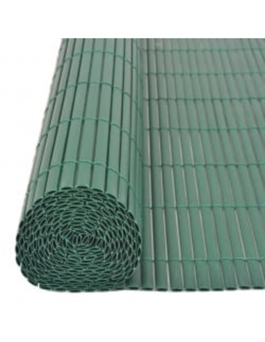Recinzione da Giardino a Doppio Lato 110x400 cm Verde