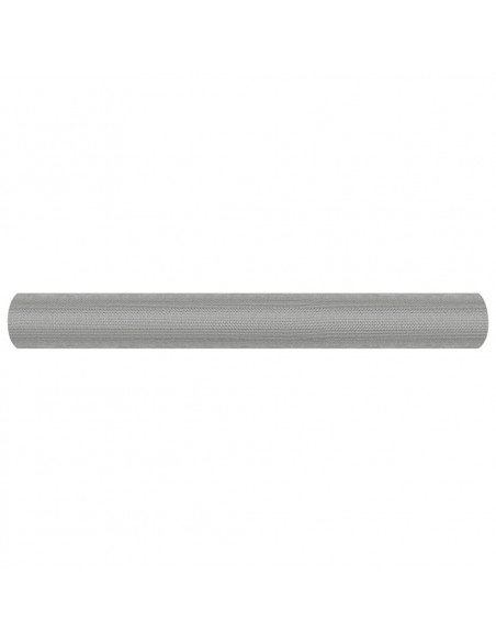 Recinzione in Rete in Acciaio Inossidabile 60x500 cm Argento