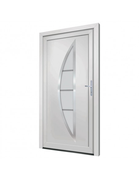 Porta Ingresso Bianca 98x200 cm in PVC