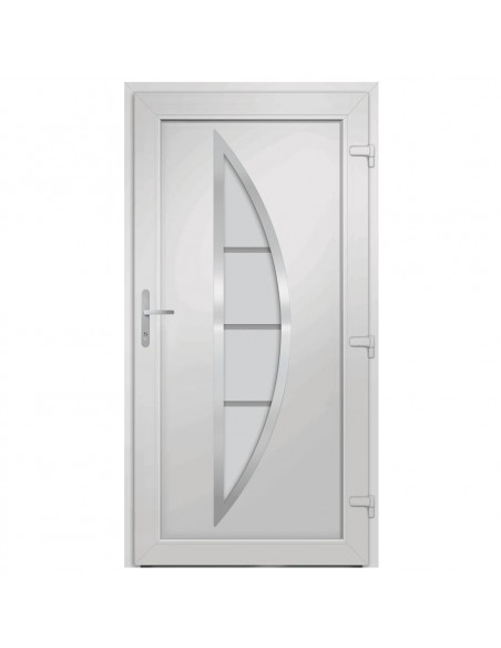 Porta Ingresso Bianca 98x200 cm in PVC