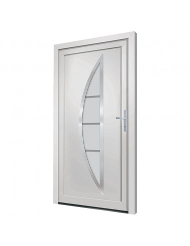 Porta Ingresso Bianca 108x208 cm in PVC