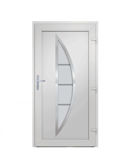 Porta Ingresso Bianca 108x208 cm in PVC