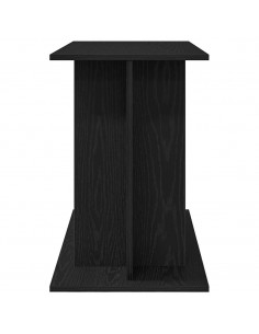 Supporto Acquario 100x40x60 cm Legno Multistrato Rovere Nero