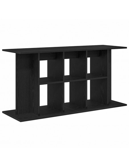 Supporto Acquario 120x40x60 cm Legno Multistrato Rovere Nero