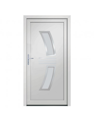 Porta Ingresso Bianca 108x208 cm in PVC