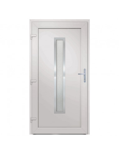 Porta Ingresso Antracite 108x200 cm in PVC