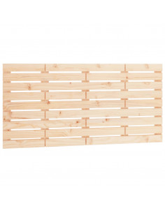 Testiera da Parete 156x3x63 cm in Legno Massello di Pino 2