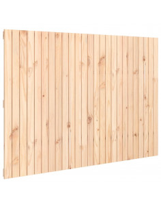 Testiera da Parete 159,5x3x110 cm in Legno Massello di Pino 2
