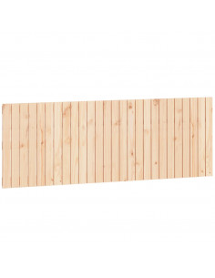 Testiera da Parete 166x3x60 cm in Legno Massello di Pino 2