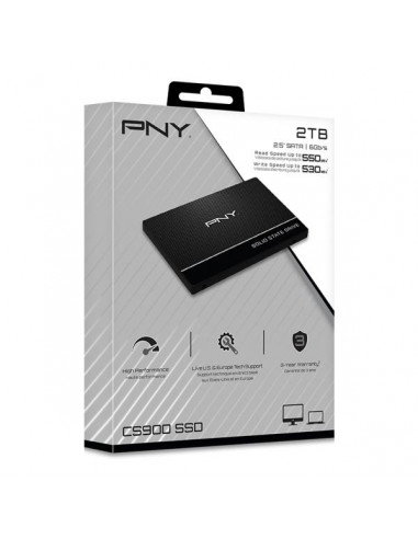 PNY CS900 SSD 2TB SataIII 2.5" 550/530 MB/s