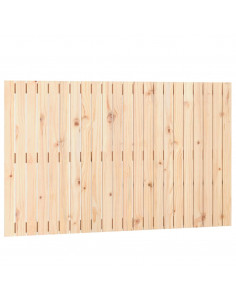 Testiera da Parete 140x3x90 cm in Legno Massello di Pino 2