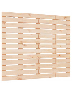 Testiera da Parete 141x3x91,5 cm in Legno Massello di Pino 2