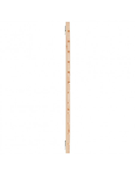 Testiera da Parete 141x3x91,5 cm in Legno Massello di Pino