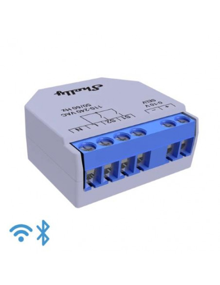 Shelly Plus 0-10V Dimmer - Smart Dimmer AC 1ch. Wi-Fi