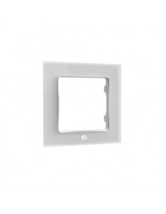 Shelly Wall Frame 1 - Placca interruttore da parete bianca