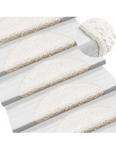 Tappetini per Scale 30 pz Bianchi 56x17x3 cm