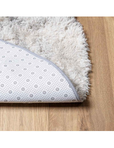 Tappeto Shaggy a Pelo Lungo NAVARRA Grigio Chiaro 300x200 cm