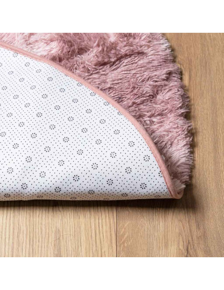 Tappeto Shaggy a Pelo Lungo NAVARRA Rosa Antico 300x200 cm