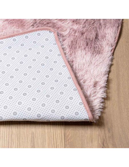 Tappeto Shaggy a Pelo Lungo NAVARRA Rosa Antico 80x150 cm