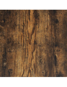 Tavolo Consolle con Cassetti Rovere Fumo 85,5x38,5x74,5 cm