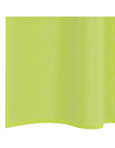 Tende in Voile con Linguetta 2 pz Verde Mela