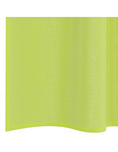 Tende in Voile con Linguetta 2 pz Verde Mela