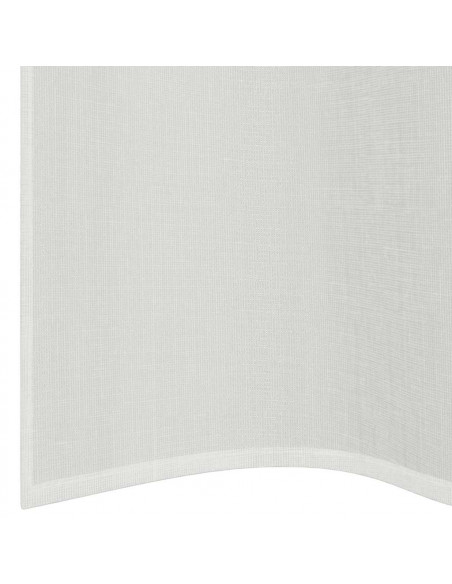 Tende in Voile con Occhielli 2 pz Bianco