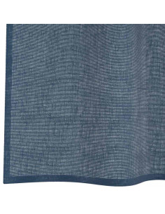 Tende in Voile con Occhielli 2 pz Blu Reale