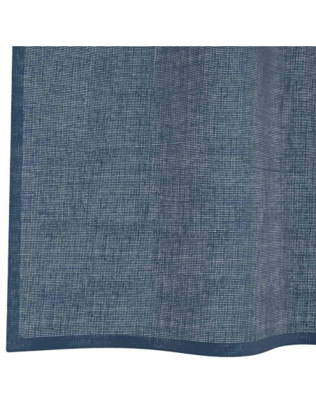 Tende in Voile con Occhielli 2 pz Blu Reale