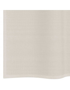 Tende in Voile con Occhielli 2 pz Crema 140x260 cm