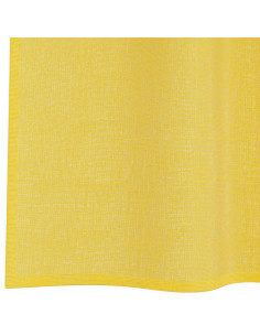 Tende in Voile con Occhielli 2 pz Giallo