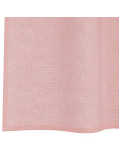 Tende in Voile con Occhielli 2 pz Rosa 140x245 cm