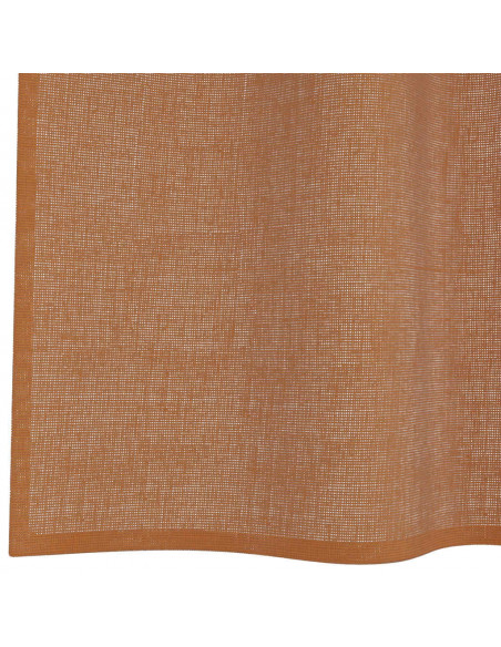 Tende in Voile con Occhielli 2 pz Terracotta