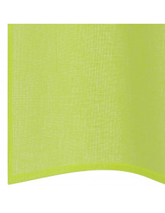 Tende in Voile con Occhielli 2 pz Verde Mela 140x175 cm