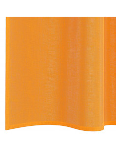 Tende in Voile con Passanti 2 pz Arancio 140x225 cm
