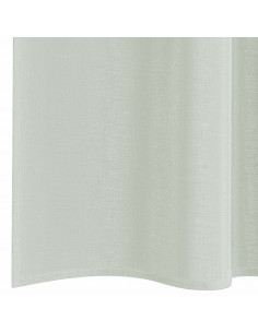 Tende in Voile con Passanti 2 pz Grigio Chiaro 140x175 cm