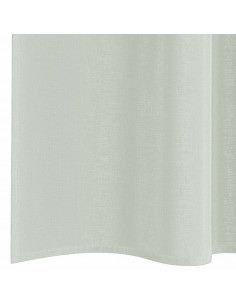 Tende in Voile con Passanti 2 pz Grigio Chiaro 140x225 cm