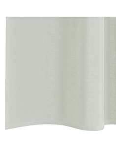 Tende in Voile con Passanti 2 pz Grigio Chiaro 140x245 cm