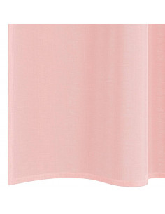 Tende in Voile con Passanti 2 pz Rosa 140x245 cm