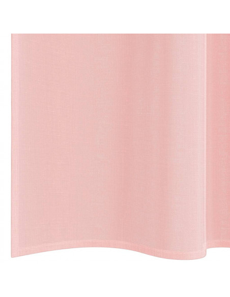 Tende in Voile con Passanti 2 pz Rosa 140x260 cm