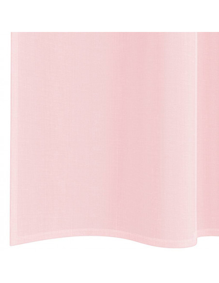 Tende in Voile con Passanti 2 pz Rosa Chiaro 140x260 cm