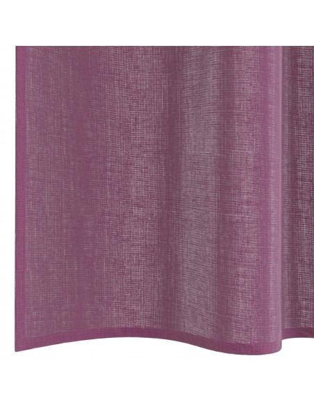 Tende in Voile con Passanti 2 pz Viola 140x260 cm