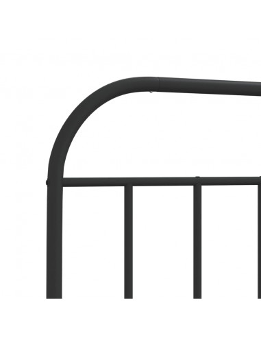 Testiera di Ricambio in Metallo Nero 150 cm