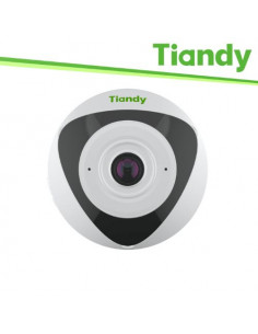 Tiandy Telecamera Fisheye Pro 5MP 1.4mm, Tripwire, Heatmap, PoE, IP67 - TC-C35VN