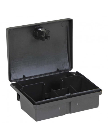 Trappole per Topi 5 pz Nere 13x10x4 cm