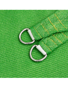 Vela Parasole 160 g/m² Trapezio Verde Chiaro 4/5x4 m in HDPE