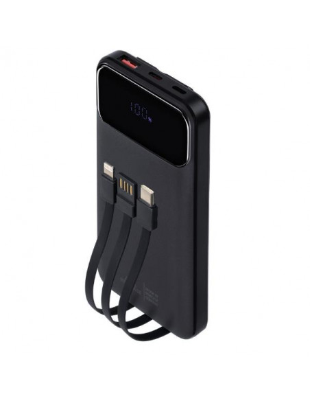POWER BANK 10000 MAH NERA TYPE-C