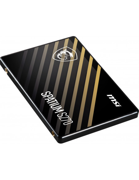 MSI SPATIUM S270 SATA 2.5 480GB drives allo stato solido 2.5" Serial ATA III 3D NAND